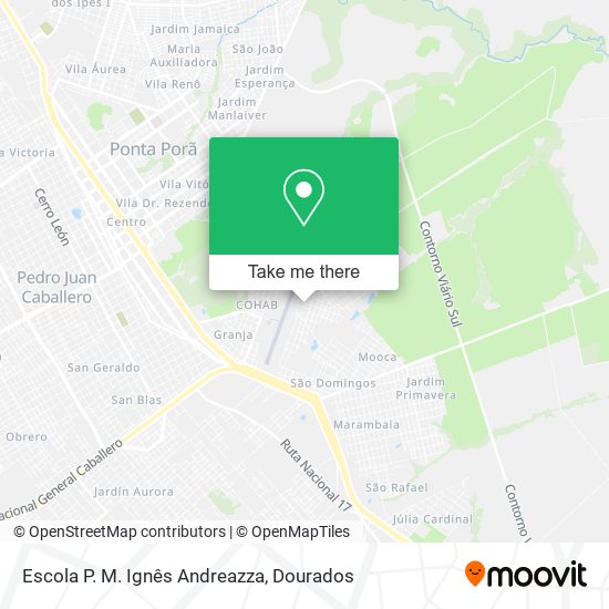 Escola P. M. Ignês Andreazza map
