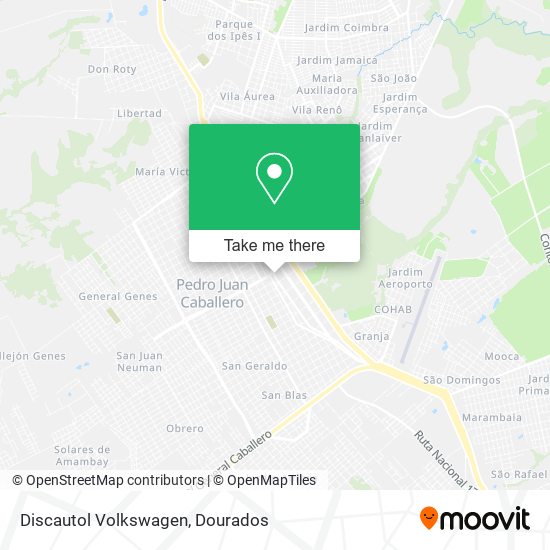 Discautol Volkswagen map