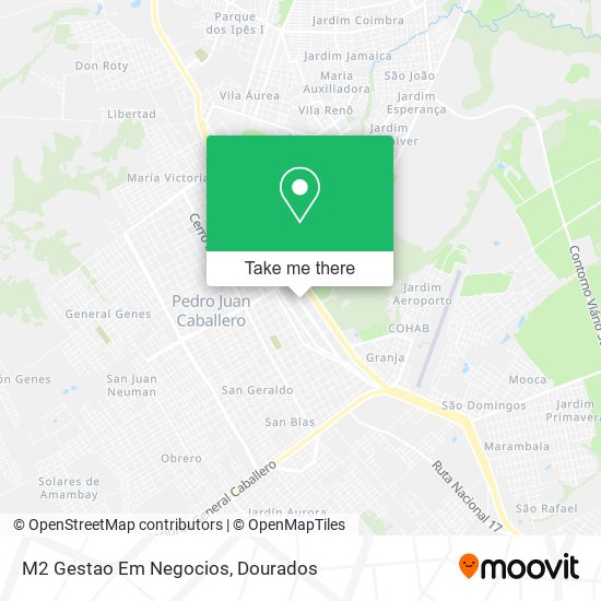 M2 Gestao Em Negocios map