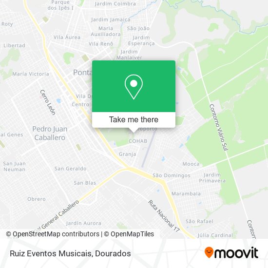 Ruiz Eventos Musicais map