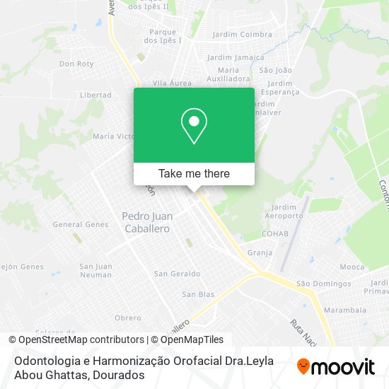 Odontologia e Harmonização Orofacial Dra.Leyla Abou Ghattas map