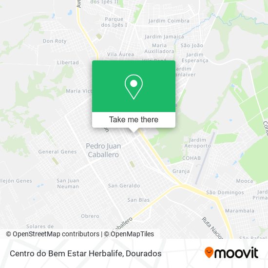 Centro do Bem Estar Herbalife map