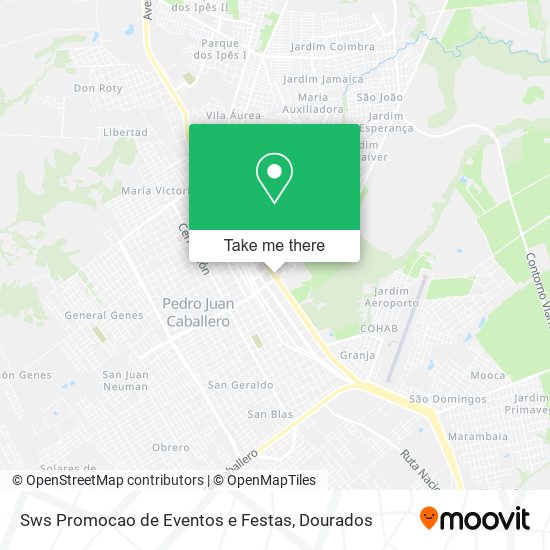 Sws Promocao de Eventos e Festas map