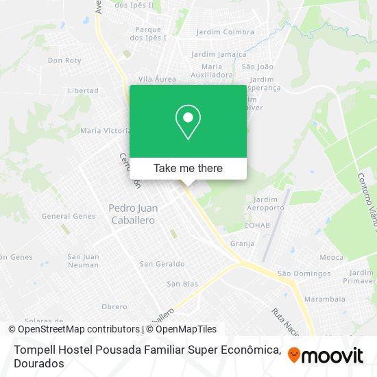 Tompell Hostel Pousada Familiar Super Econômica map