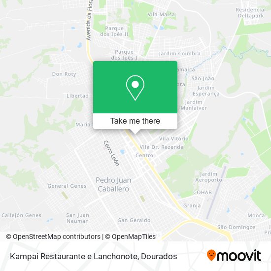 Kampai Restaurante e Lanchonote map