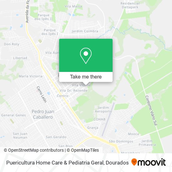 Puericultura Home Care & Pediatria Geral map