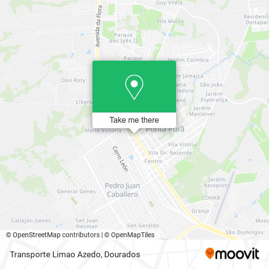 Transporte Limao Azedo map