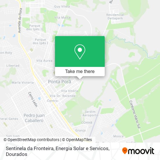 Sentinela da Fronteira, Energia Solar e Servicos map