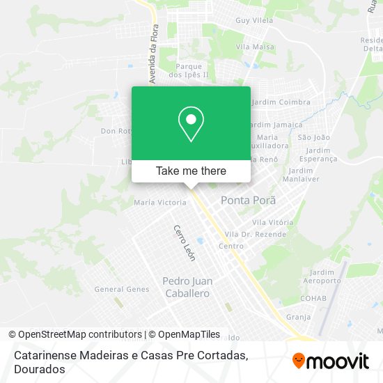 Catarinense Madeiras e Casas Pre Cortadas map
