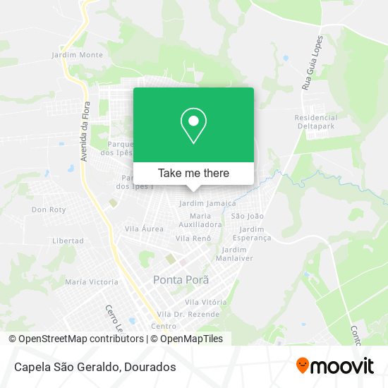 Capela São Geraldo map