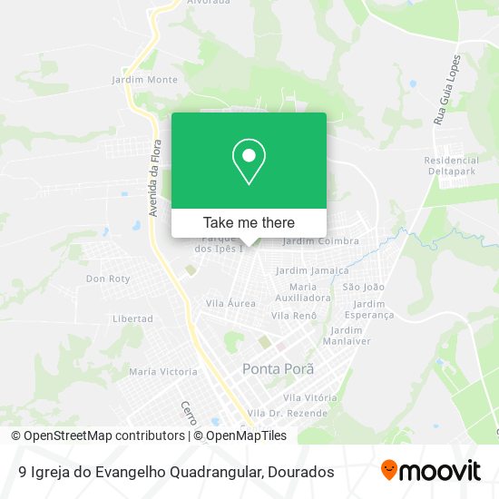 9 Igreja do Evangelho Quadrangular map
