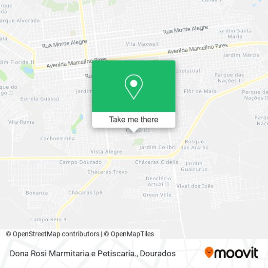Dona Rosi Marmitaria e Petiscaria. map