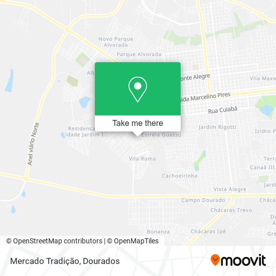 Mercado Tradição map