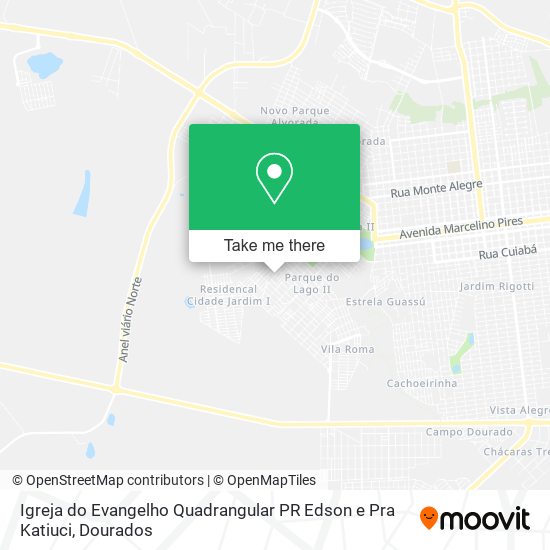 Igreja do Evangelho Quadrangular PR Edson e Pra Katiuci map