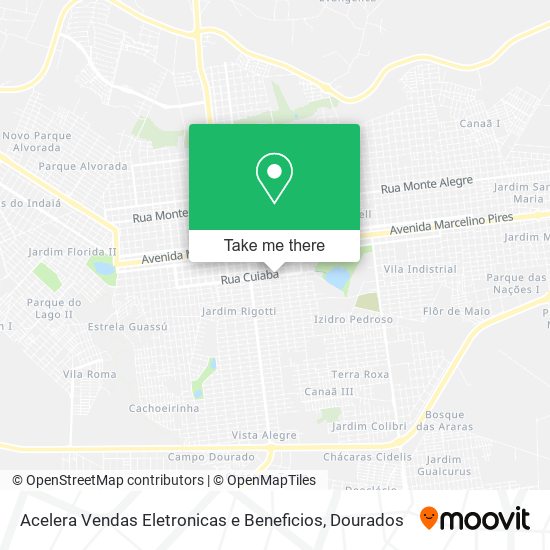 Acelera Vendas Eletronicas e Beneficios map