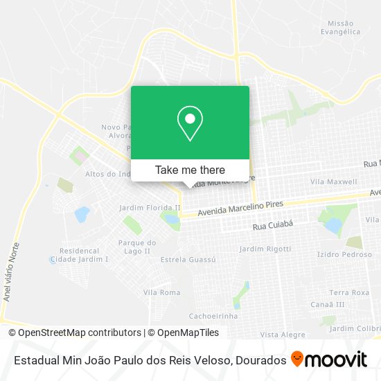 Estadual Min João Paulo dos Reis Veloso map