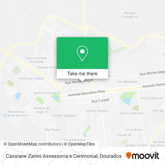 Cassiane Zanini Assessoria e Cerimonial map