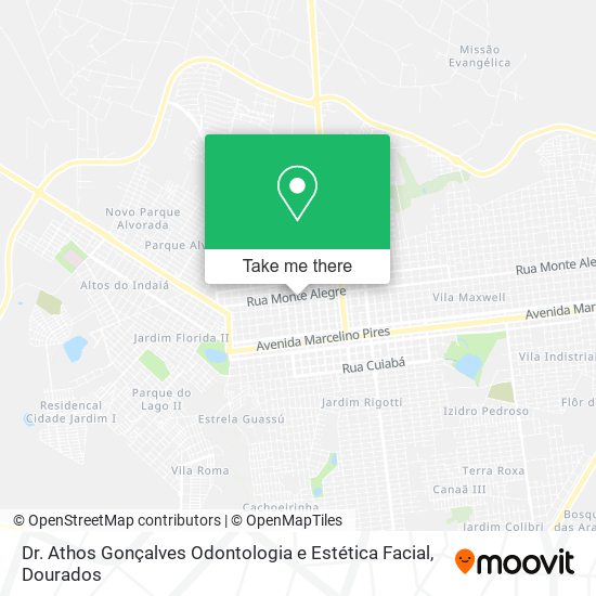 Dr. Athos Gonçalves Odontologia e Estética Facial map