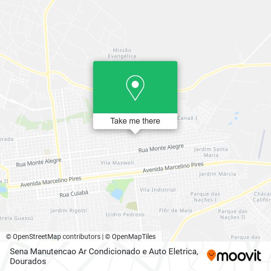 Sena Manutencao Ar Condicionado e Auto Eletrica map