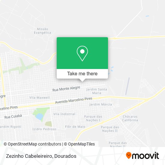 Zezinho Cabeleireiro map