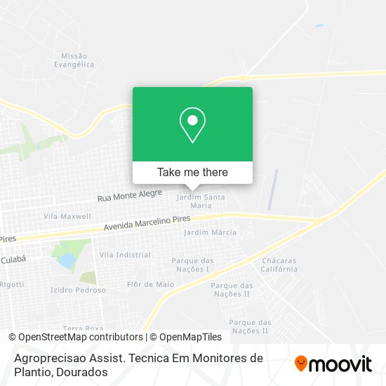 Agroprecisao Assist. Tecnica Em Monitores de Plantio map