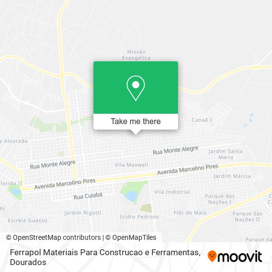 Ferrapol Materiais Para Construcao e Ferramentas map