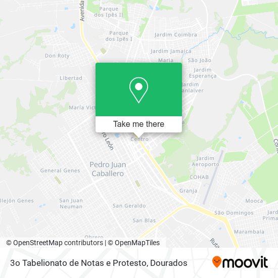 3o Tabelionato de Notas e Protesto map