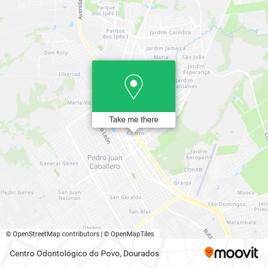 Centro Odontológico do Povo map