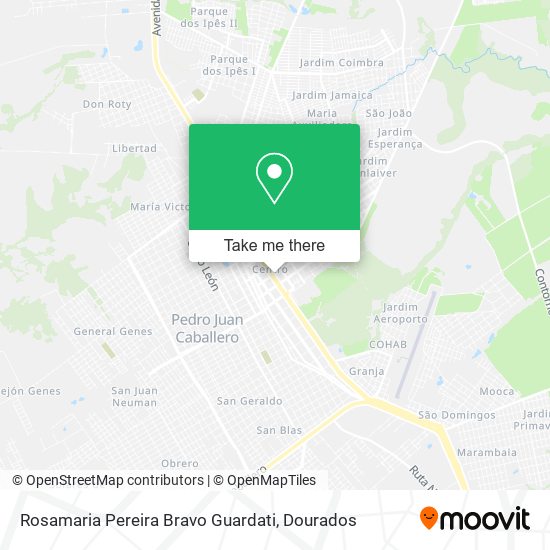 Rosamaria Pereira Bravo Guardati map