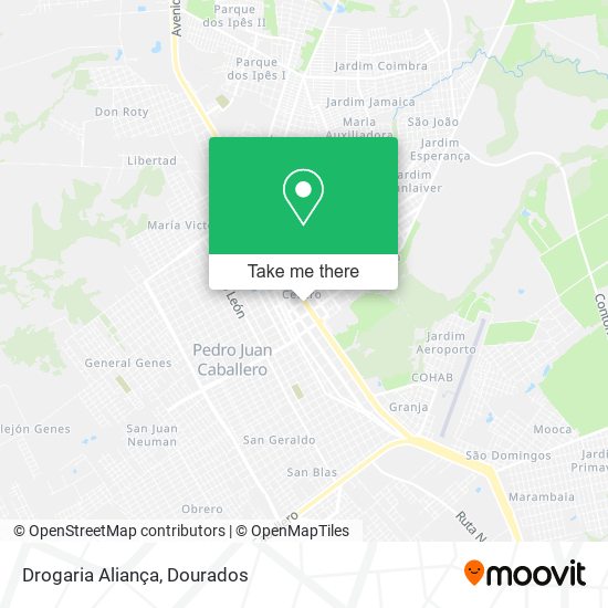 Drogaria Aliança map