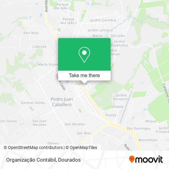 Organização Contábil map
