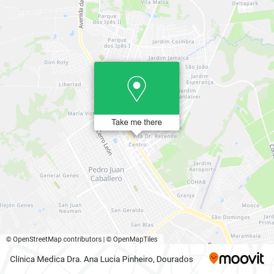 Clínica Medica Dra. Ana Lucia Pinheiro map