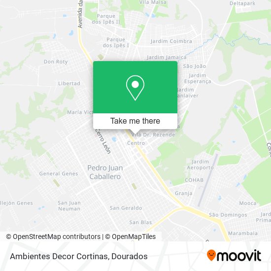 Ambientes Decor Cortinas map
