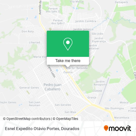 Esnel Expedito Otávio Portes map