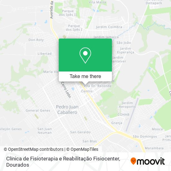 Clínica de Fisioterapia e Reabilitação Fisiocenter map