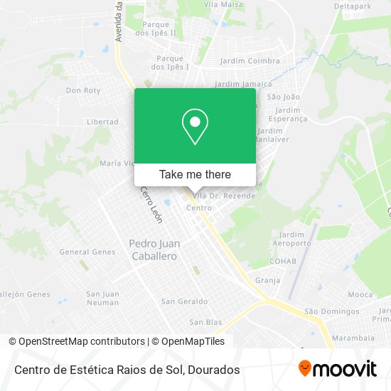 Centro de Estética Raios de Sol map