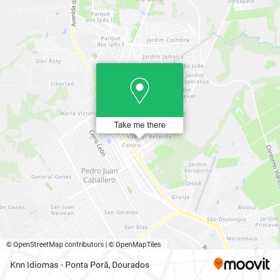Knn Idiomas - Ponta Porã map