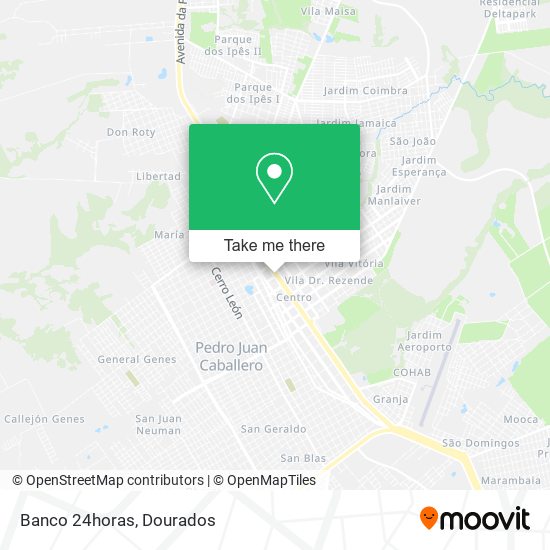 Banco 24horas map