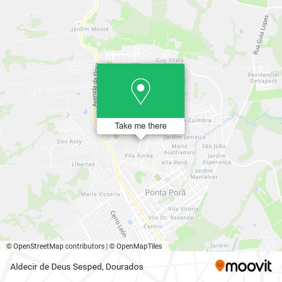 Aldecir de Deus Sesped map