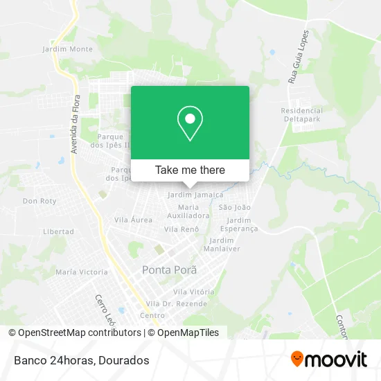 Banco 24horas map