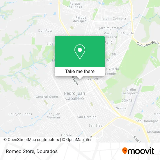 Romeo Store map