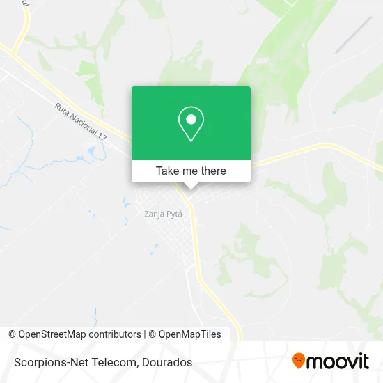 Scorpions-Net Telecom map
