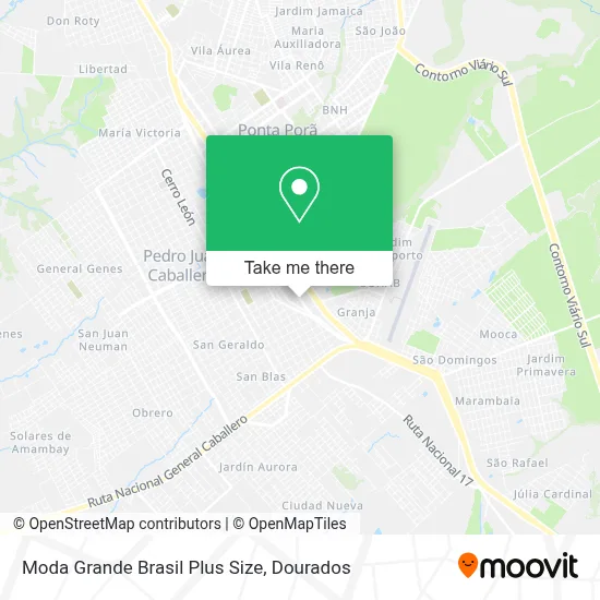 Moda Grande Brasil Plus Size map