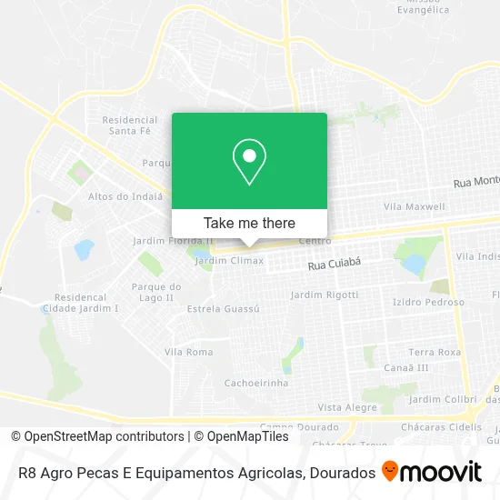 R8 Agro Pecas E Equipamentos Agricolas map