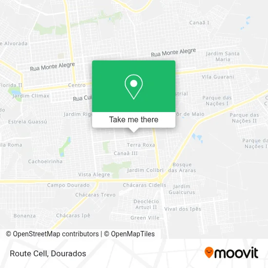 Route Cell map