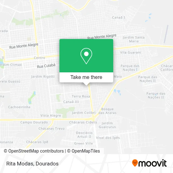 Rita Modas map
