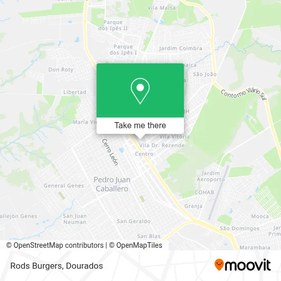 Rods Burgers map