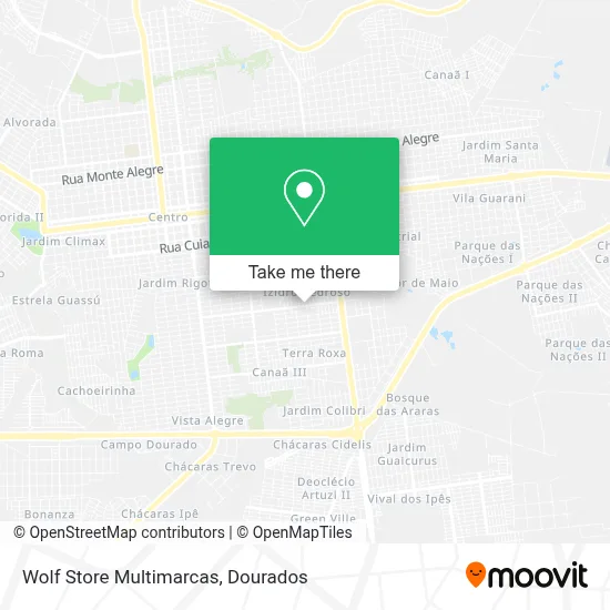 Wolf Store Multimarcas map