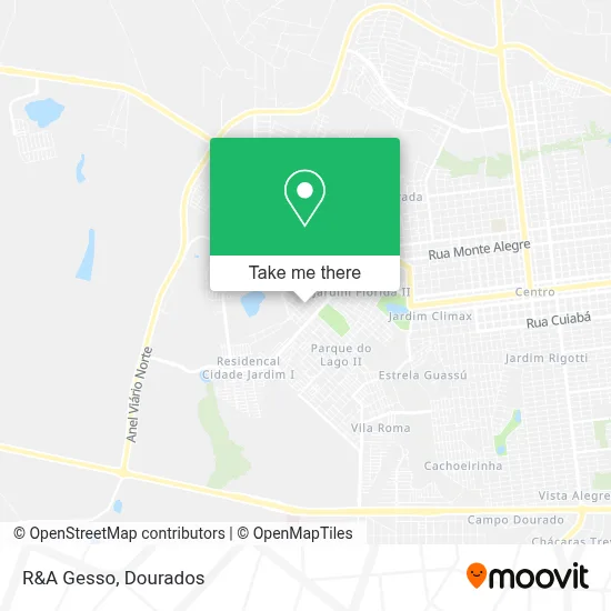 R&A Gesso map