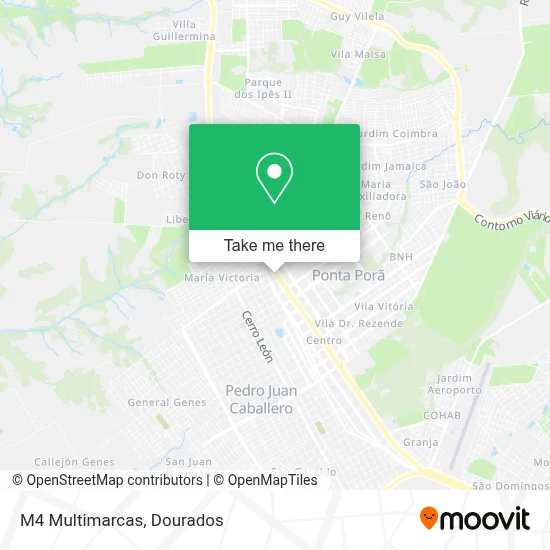 M4 Multimarcas map